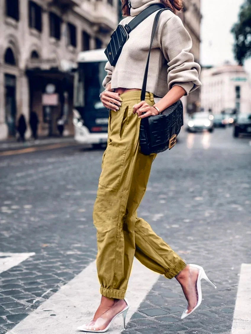 Брюки карго 2022 стрит стайл