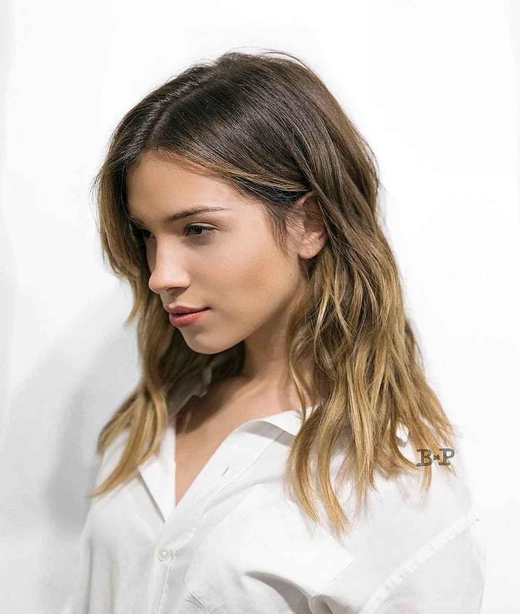 Длинные редкие волосы