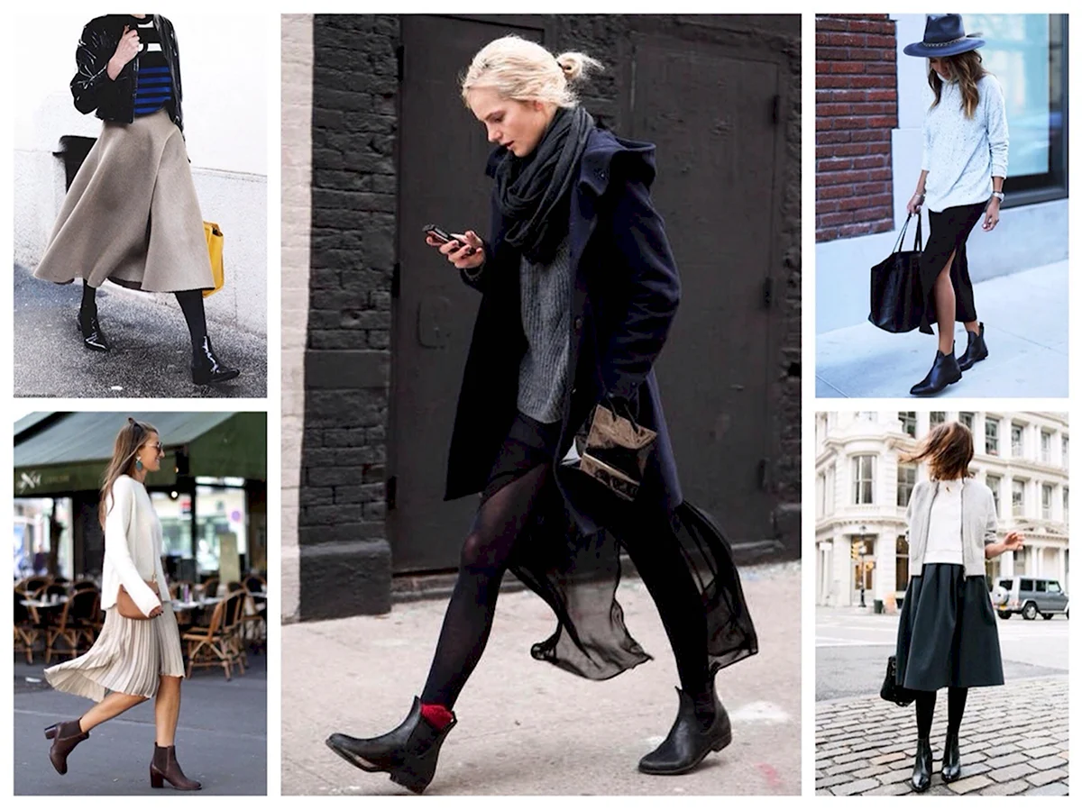 Сапоги Челси Хлое образы