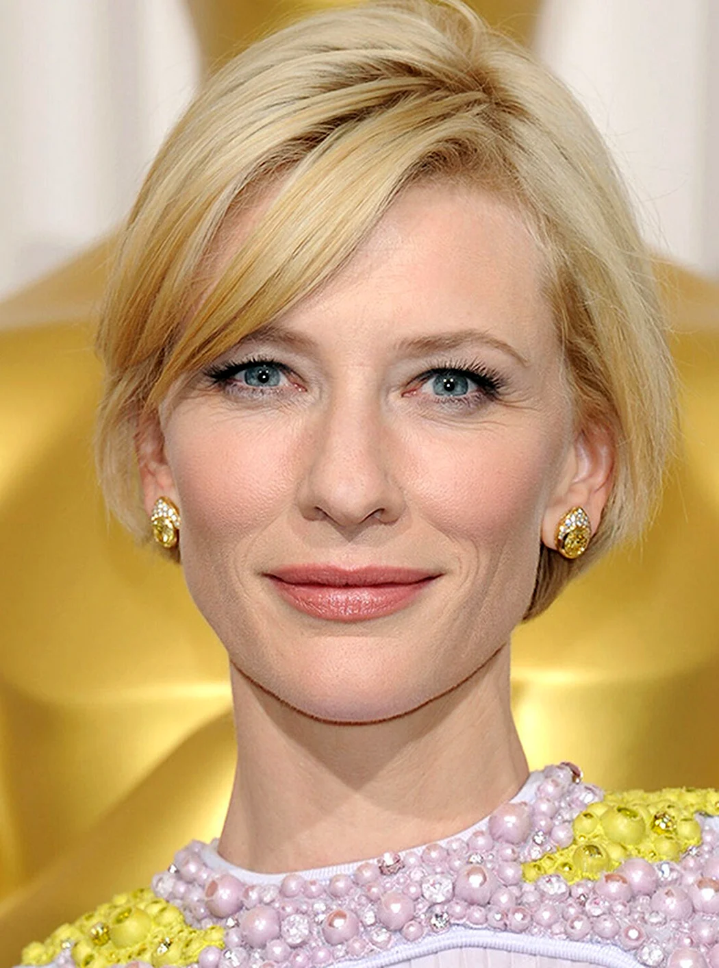 Кейт Бланшетт с челкой