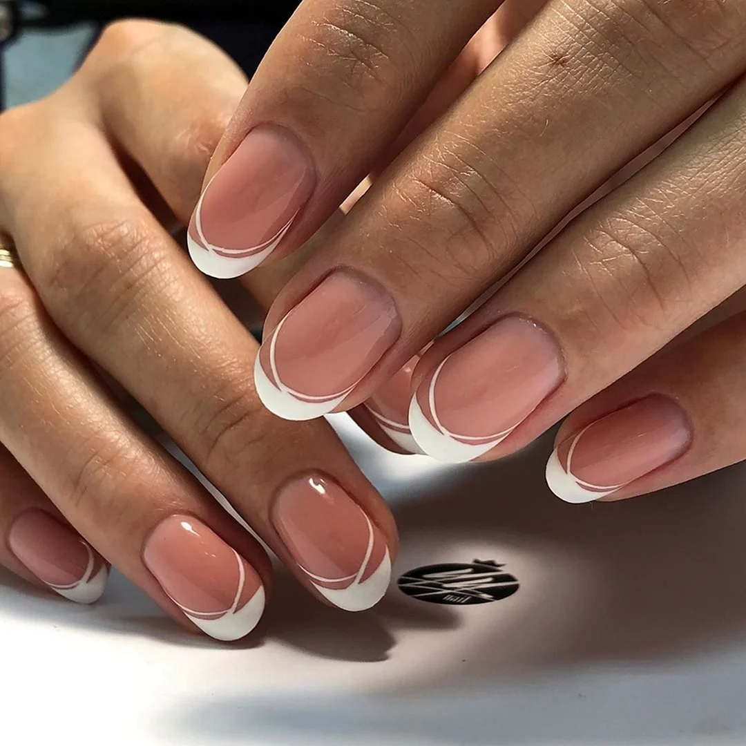 Ногти френч