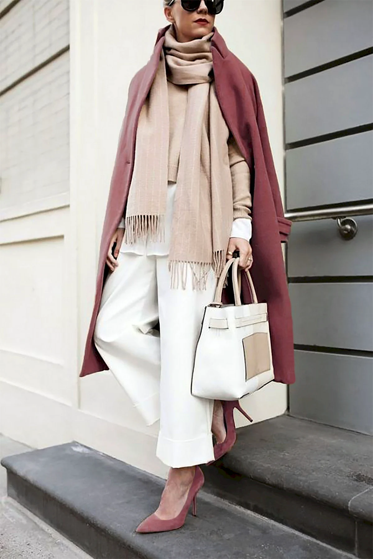 Пальто кэмел стрит стайл