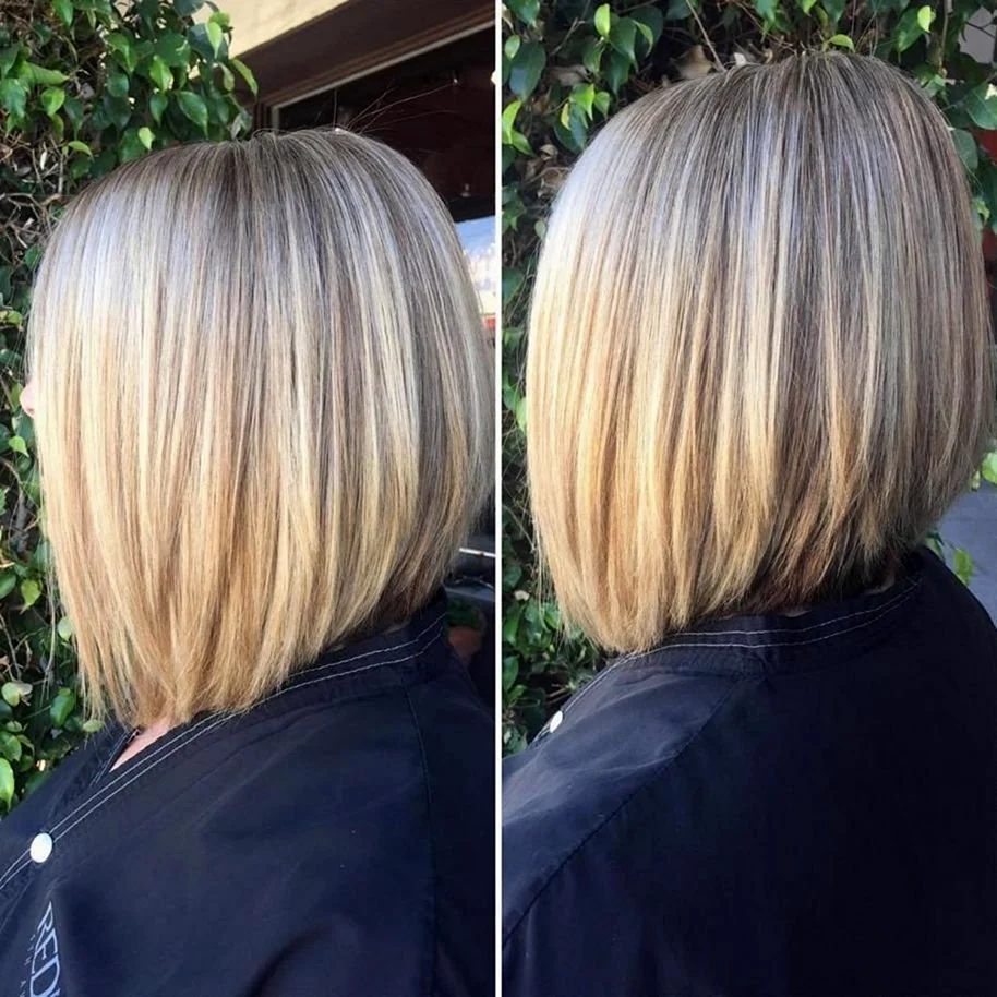 Удлиненный Боб филированный