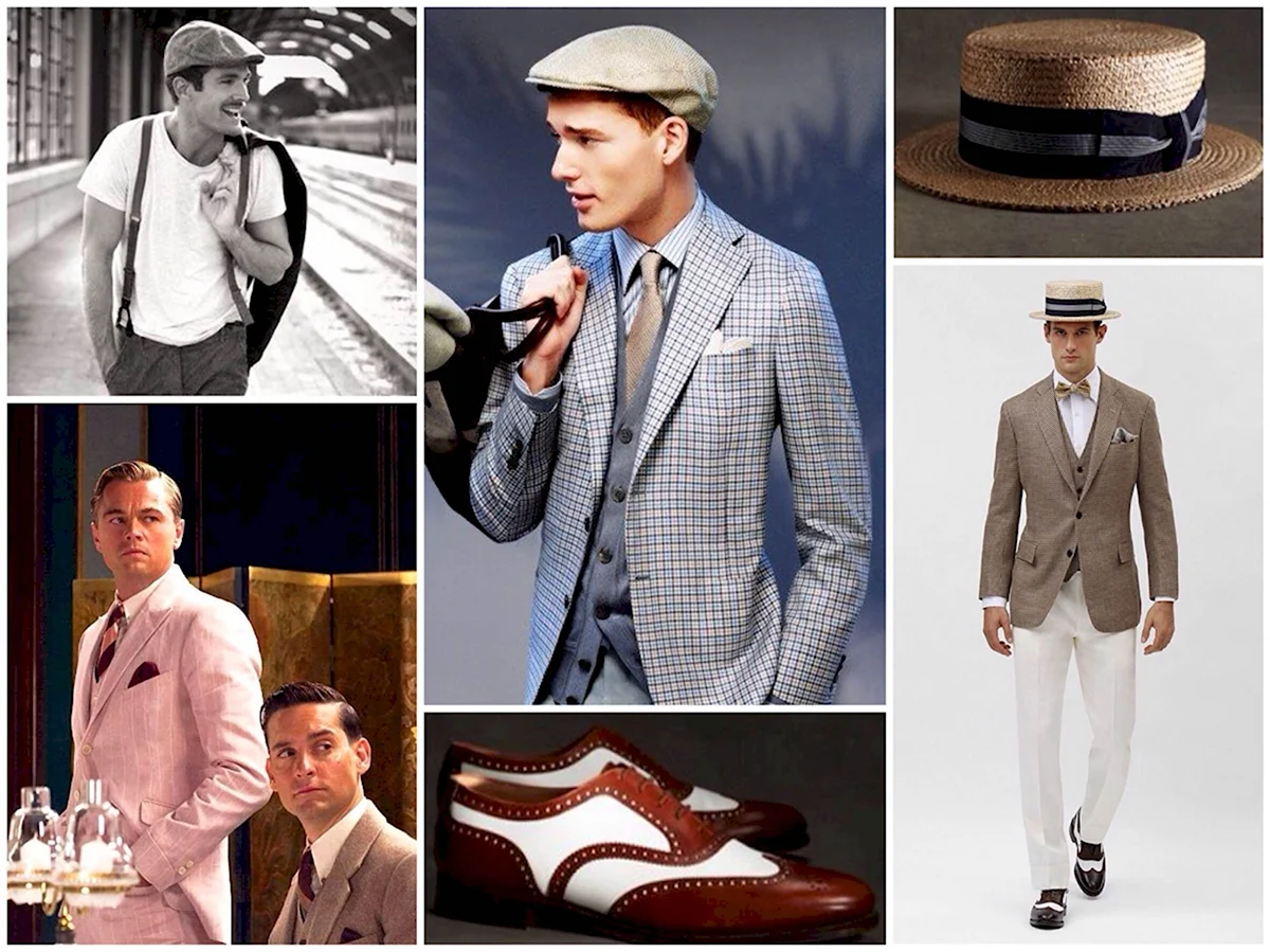 Великий Гэтсби стиль мужской