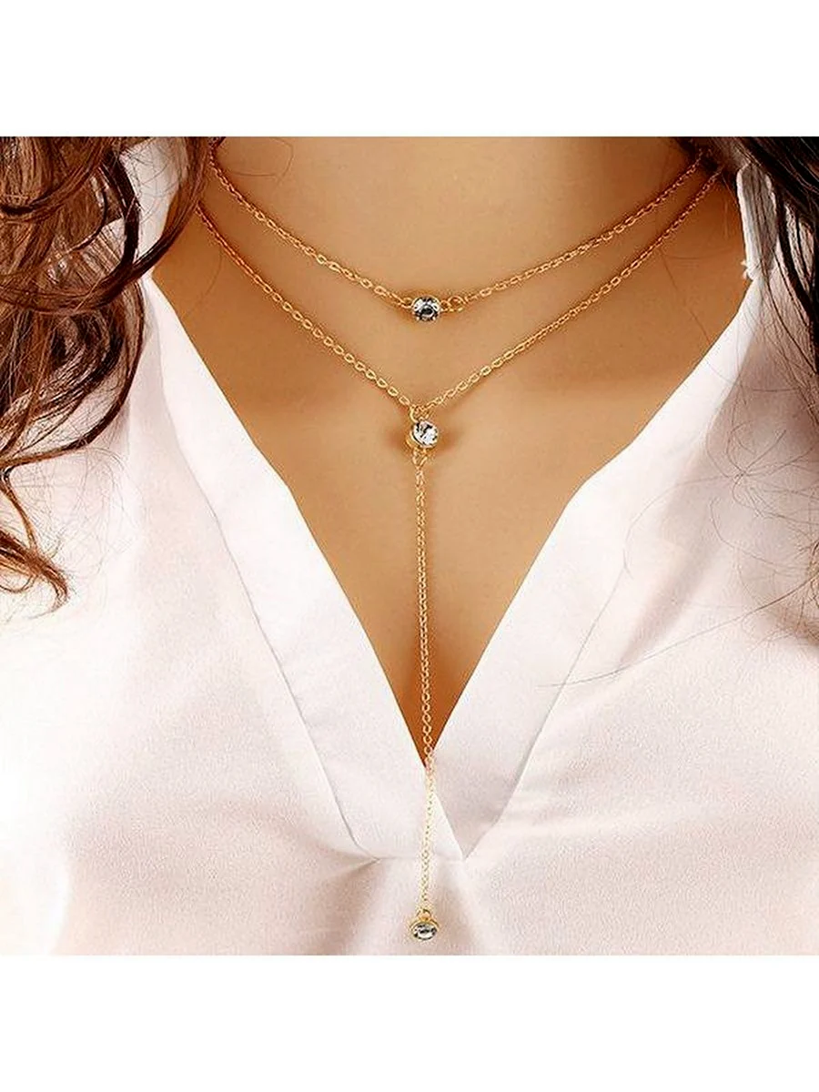 Колье с подвеской