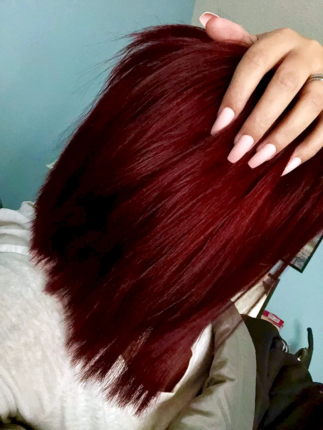 Хна бургунд цвет