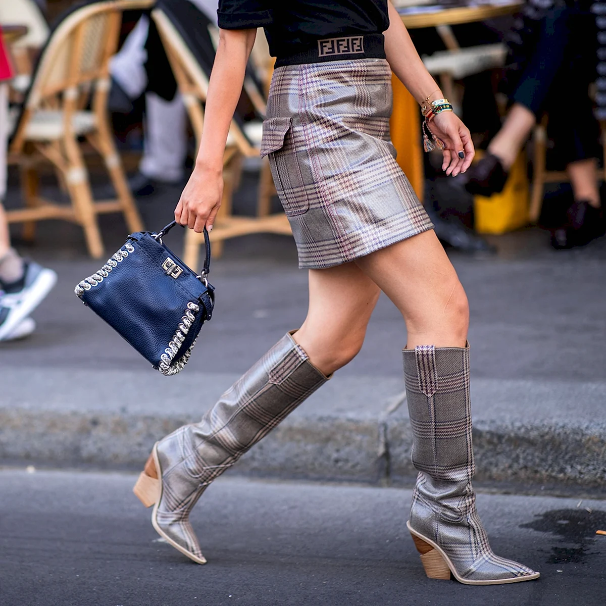 Ковбойские сапоги стрит стайл