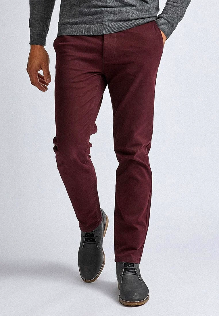 Киаби брюки мужские бордовые