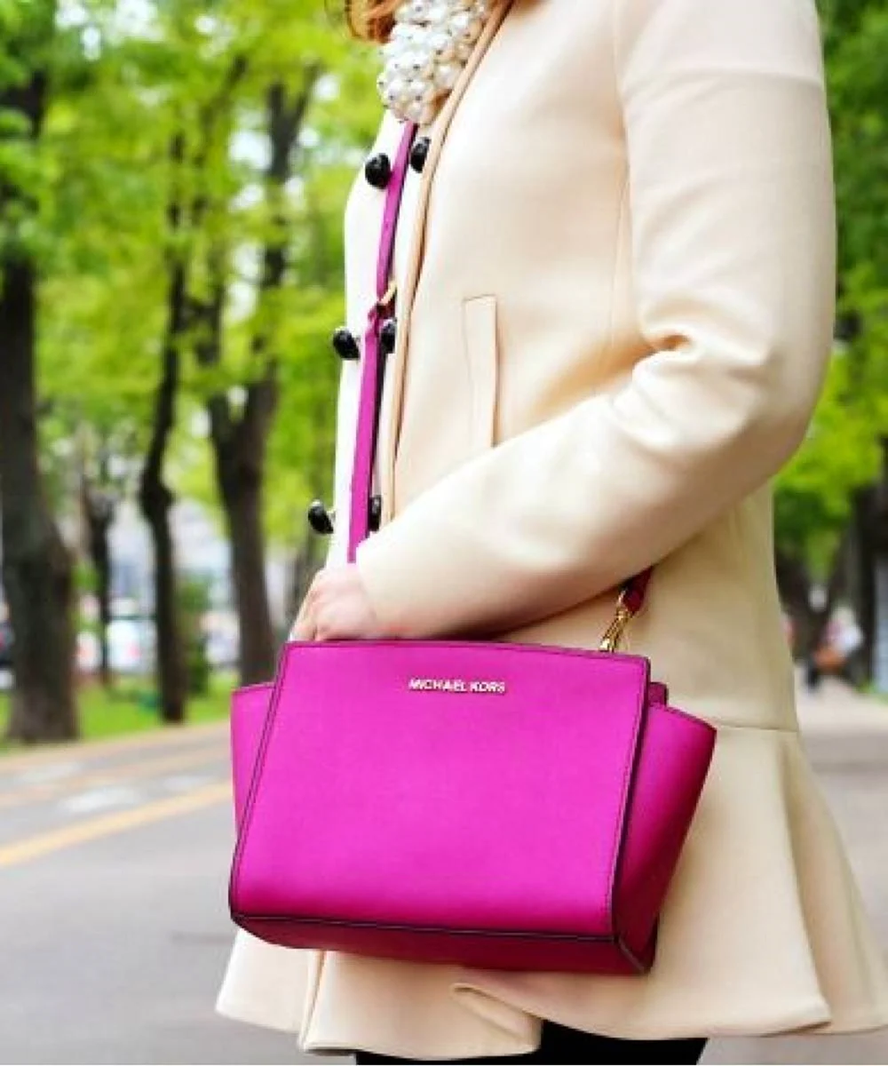 Michael Kors сумка цвета фуксии