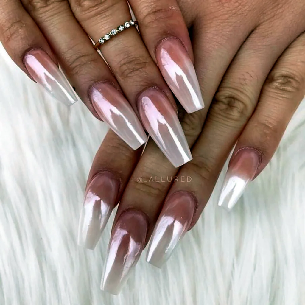 Балерина френч градиент