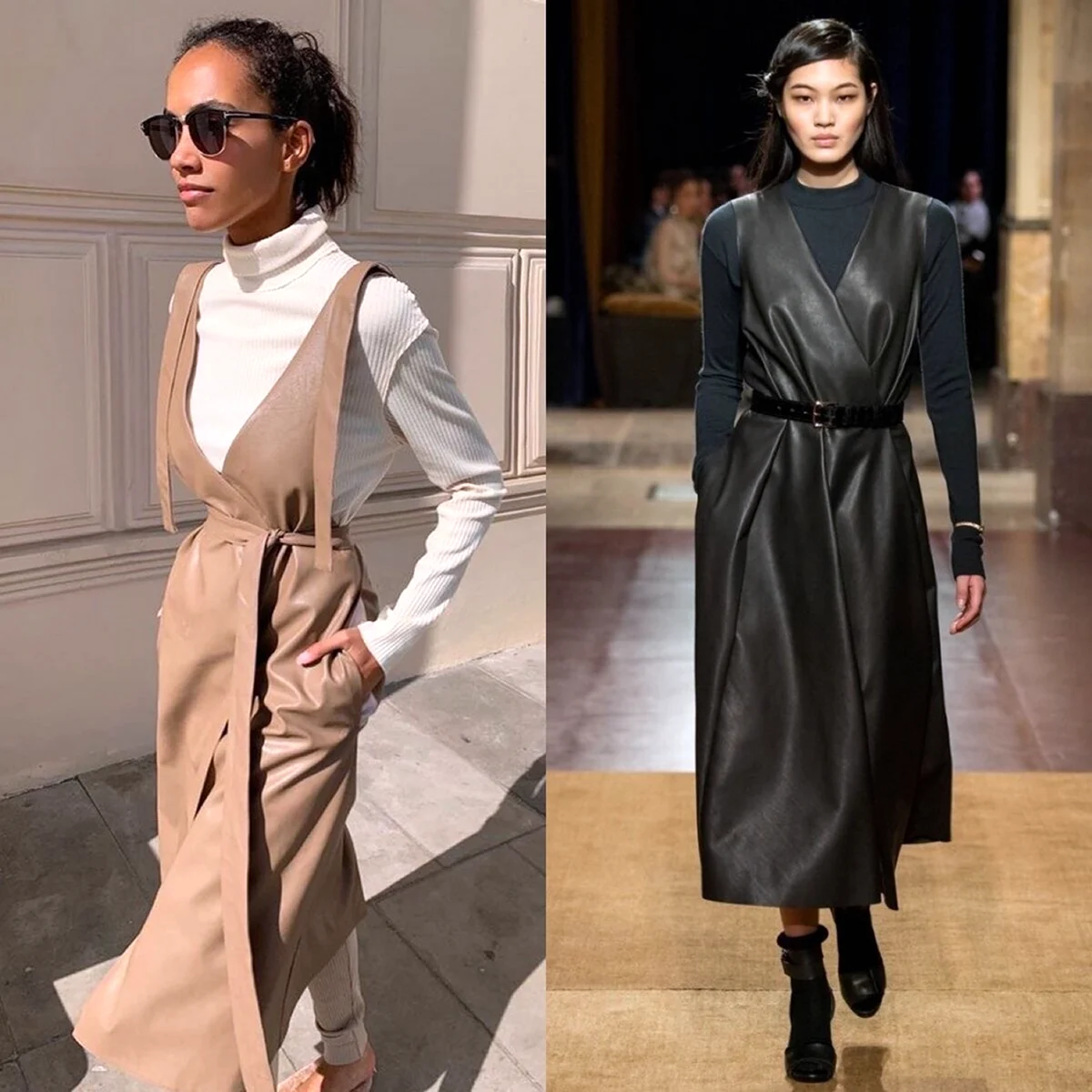 Модные сарафаны 2022 зима