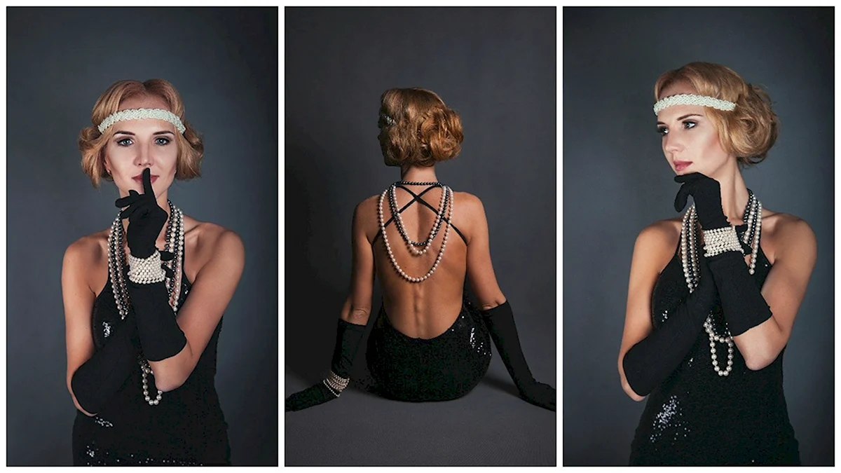 20е годы мода Великий Гэтсби