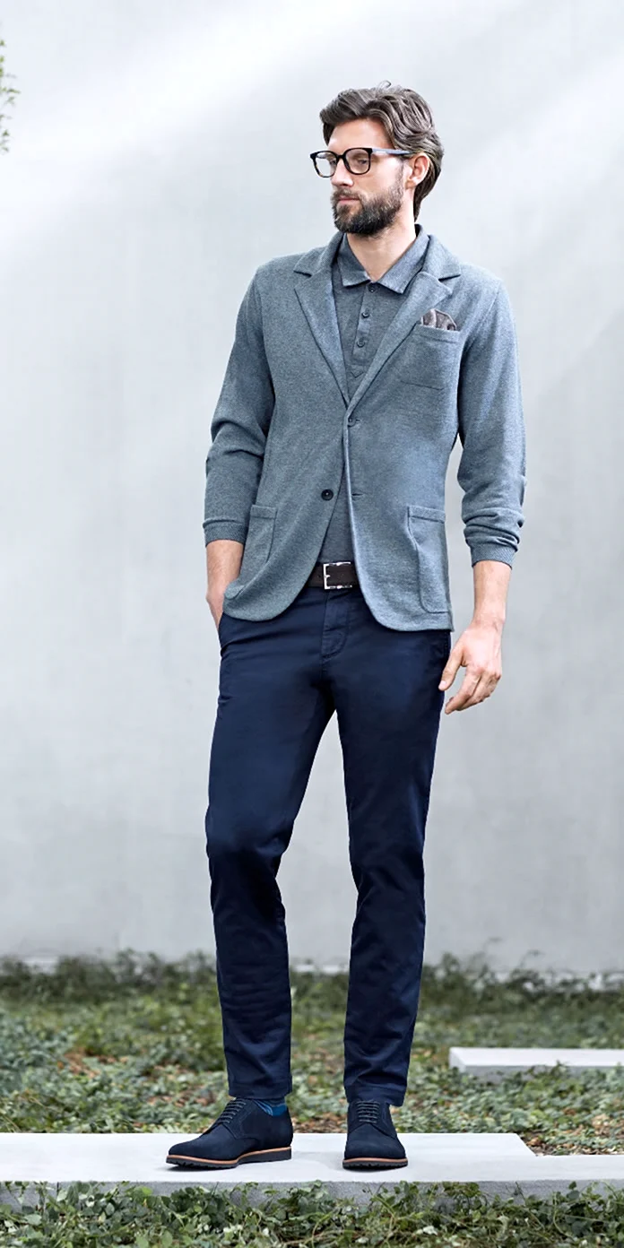 Мужской стиль Casual Hugo Boss