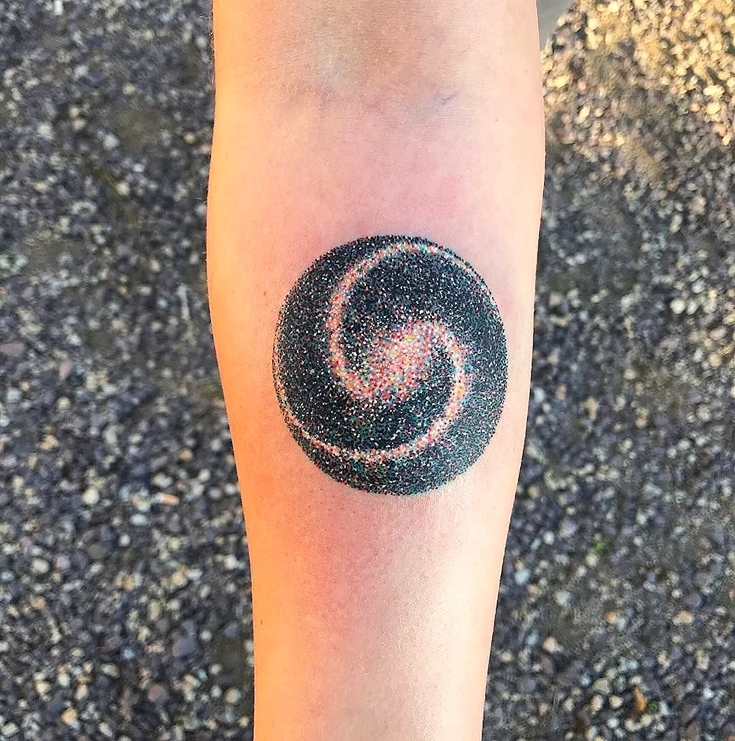 Круглые тату