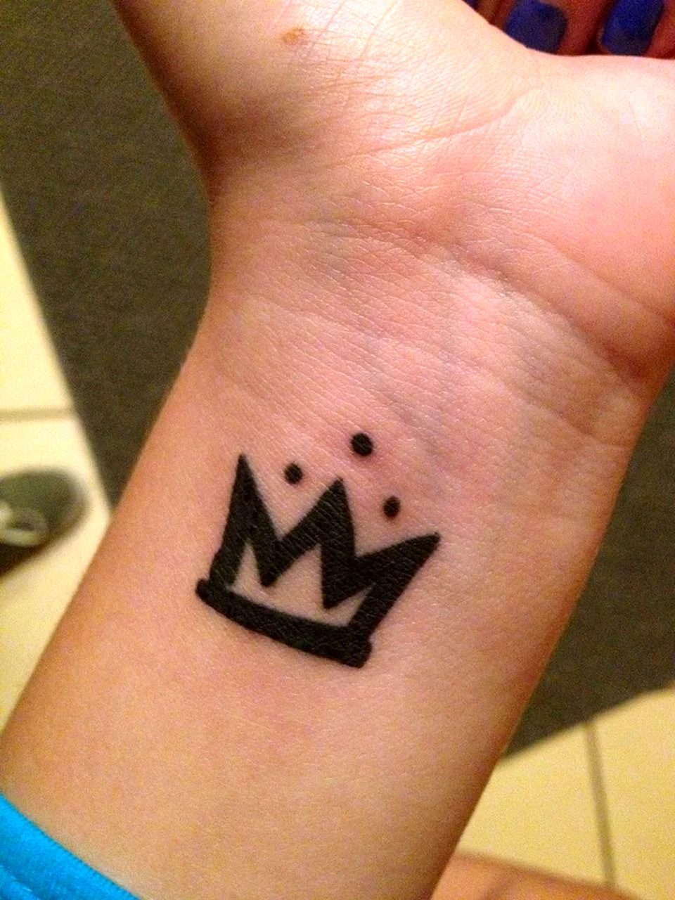 Тату ручкой