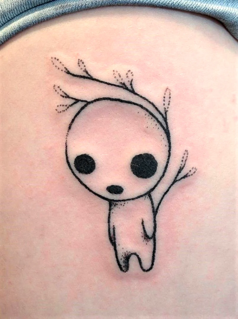 Аниме тату маленькие