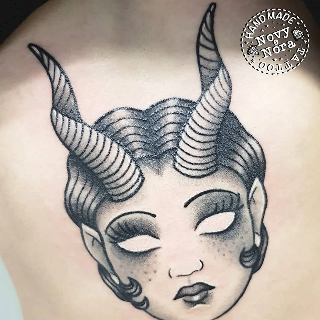 Демон Лилит тату