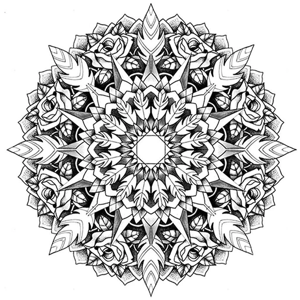 Мандала тату