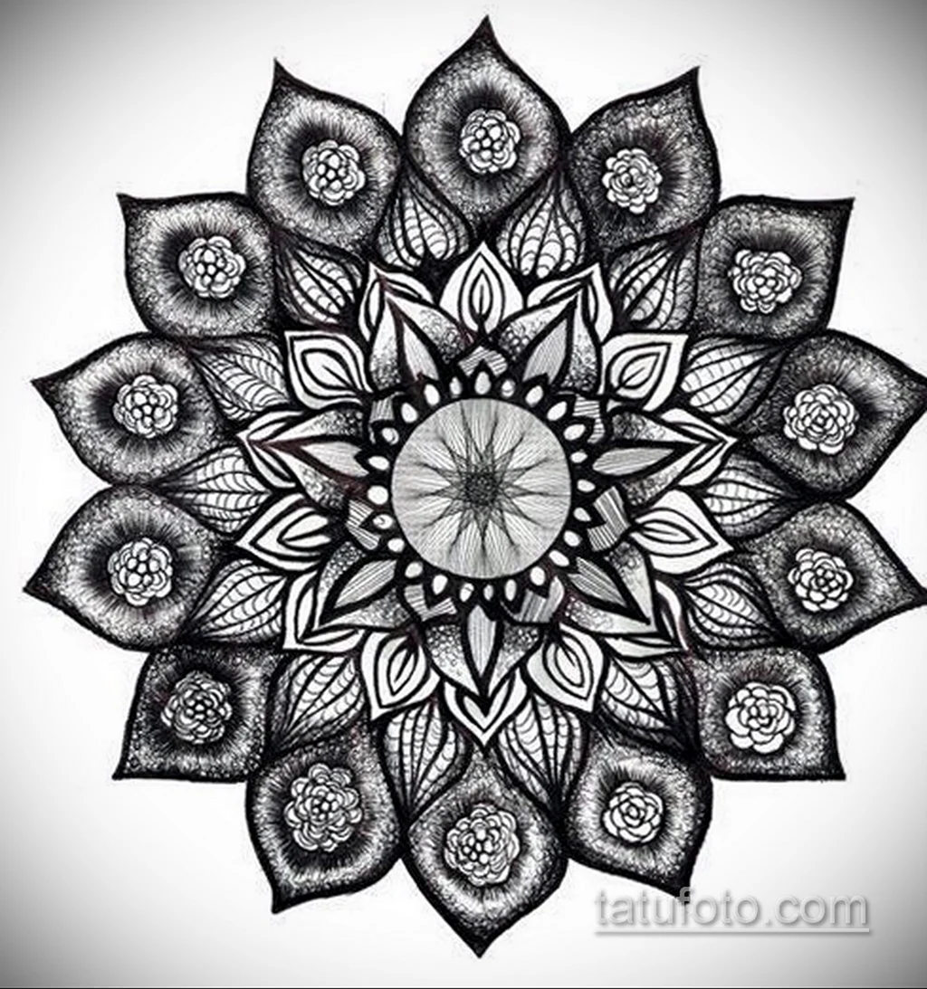 Мандала Лотос