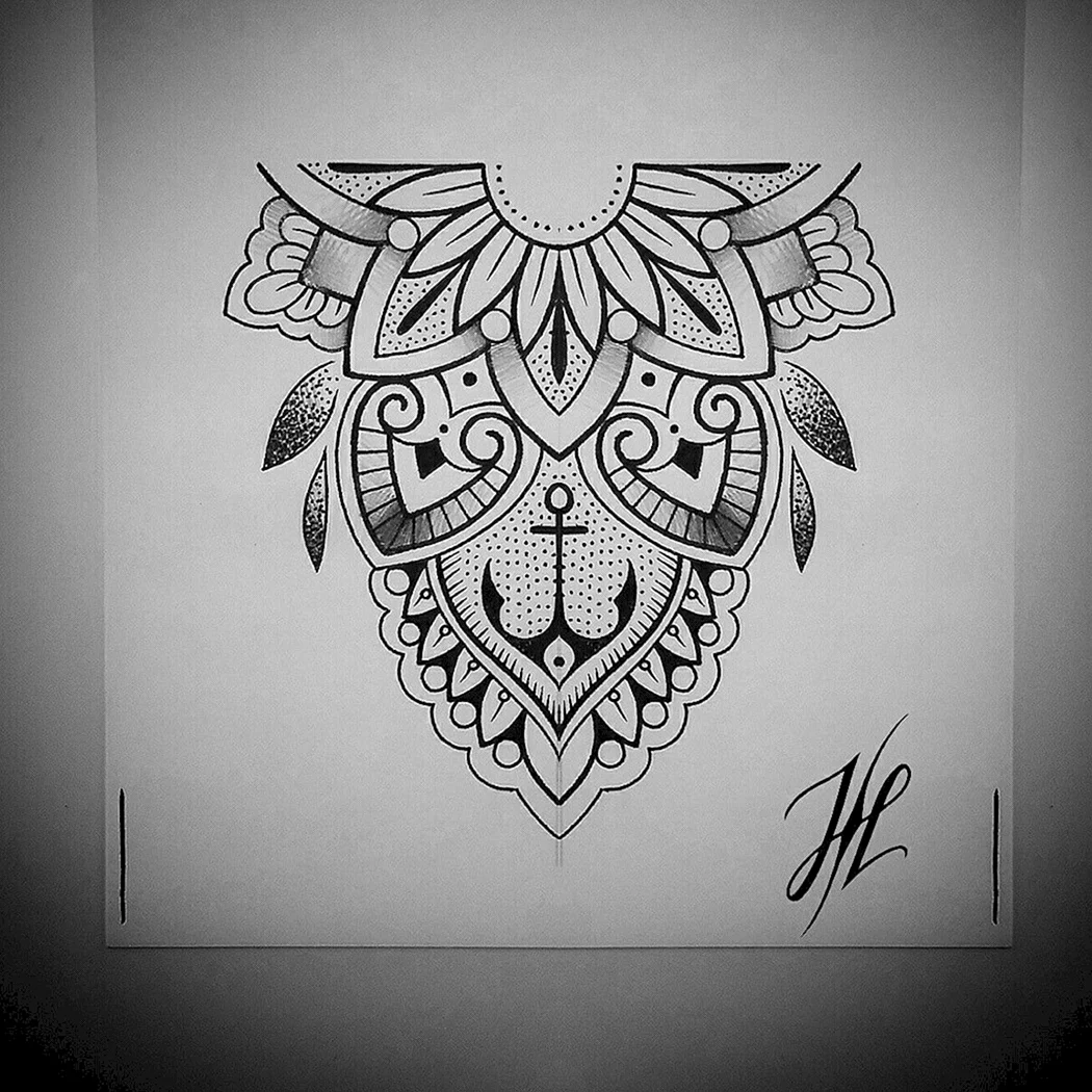 Орнаментал эскиз