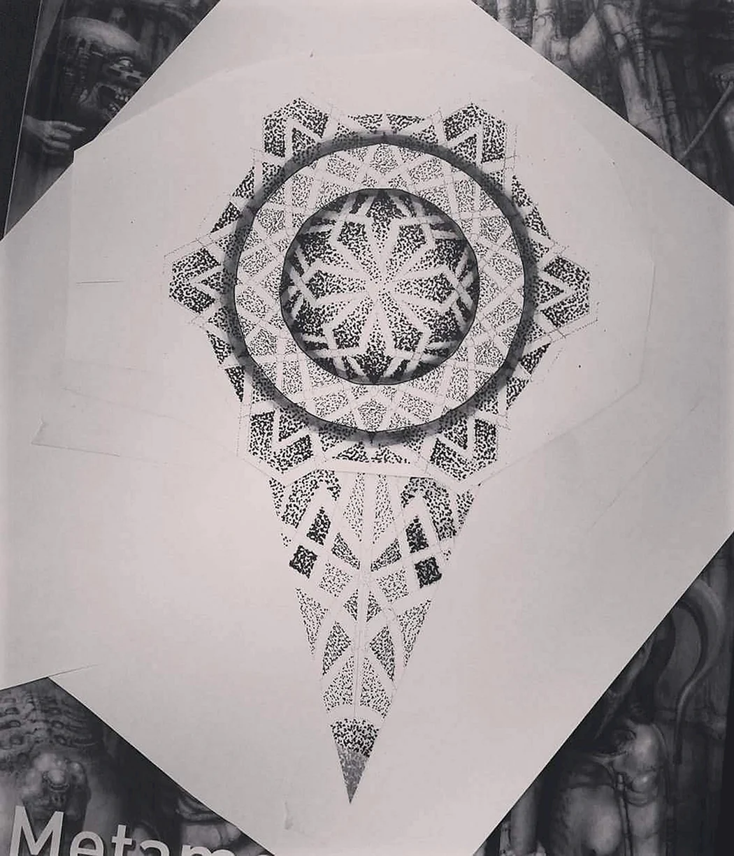 Сакральная геометрия дотворк