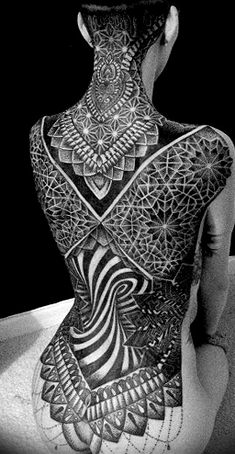 Блэкворк Орнаментал