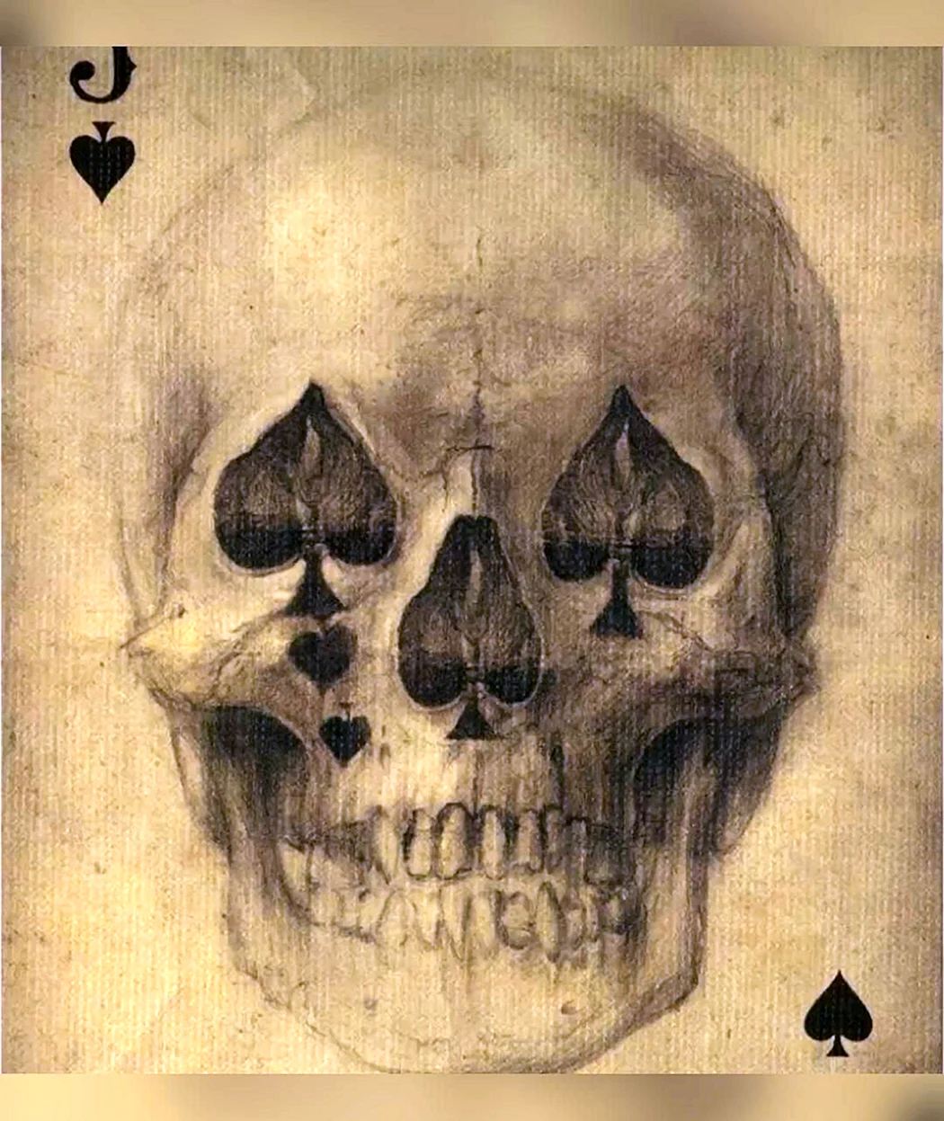 Туз с черепом