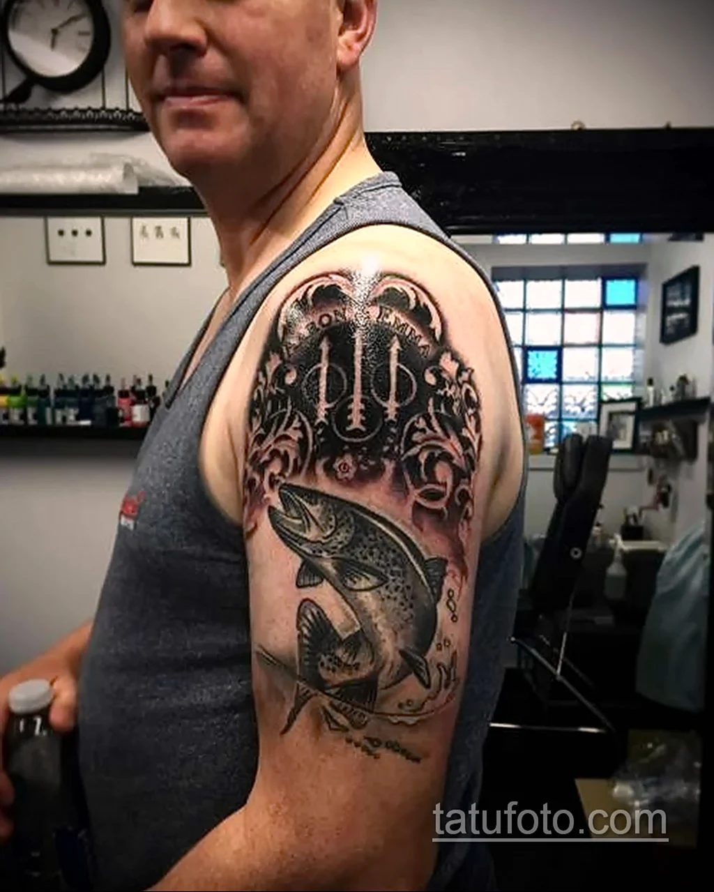 Красивые тату на плече