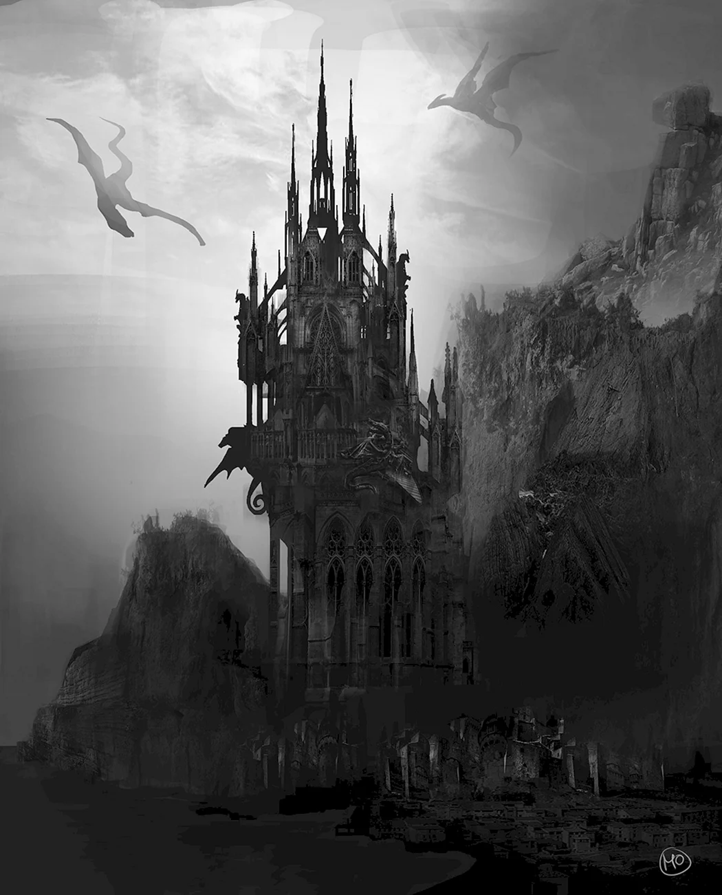 Готический замок Дракулы