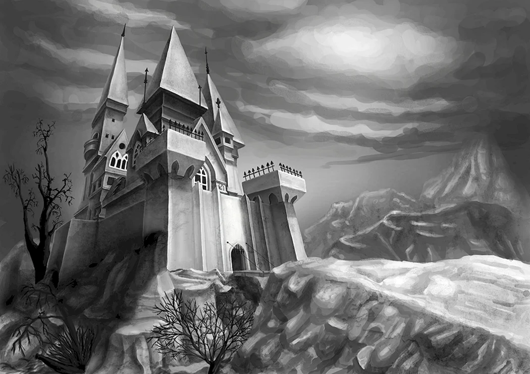 Замок Дракулы арт