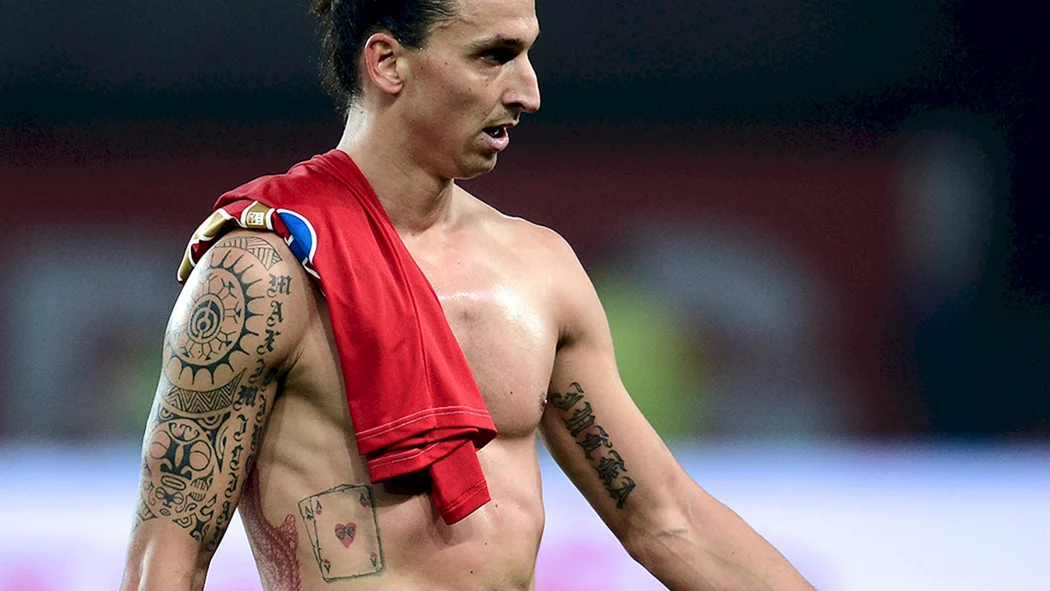 Ибрагимович футболист тату