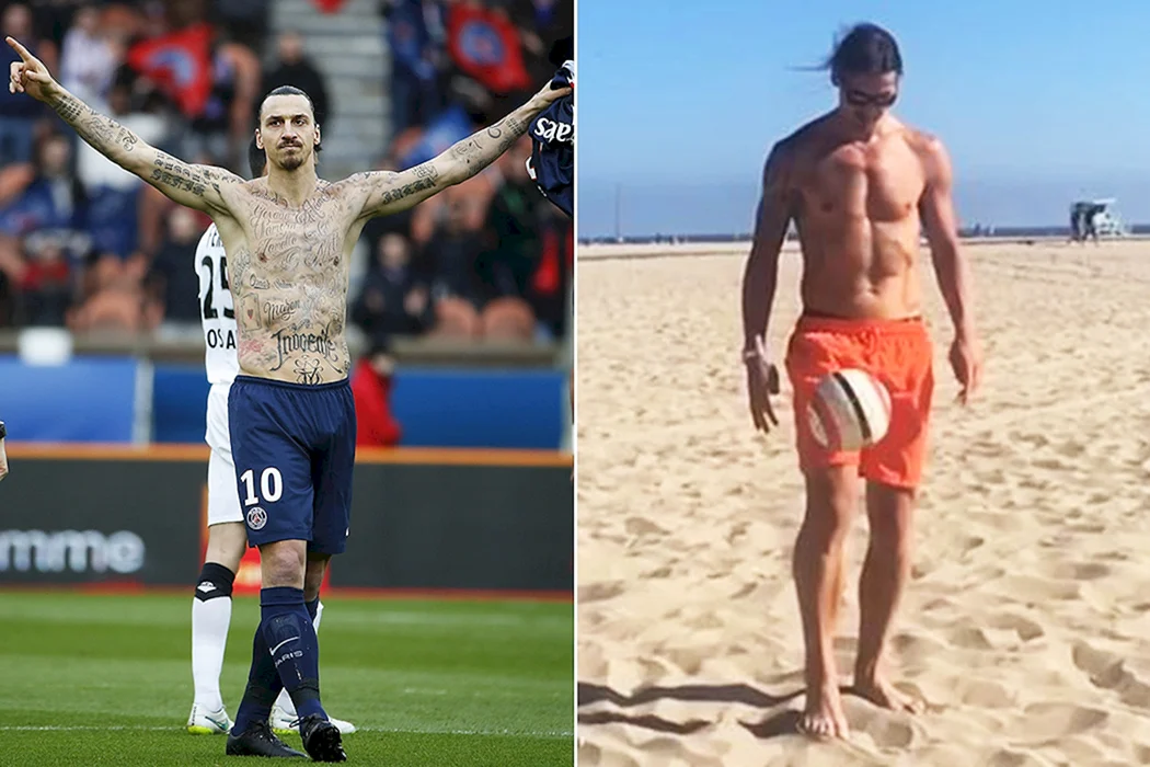 Златан Ибрагимович тело