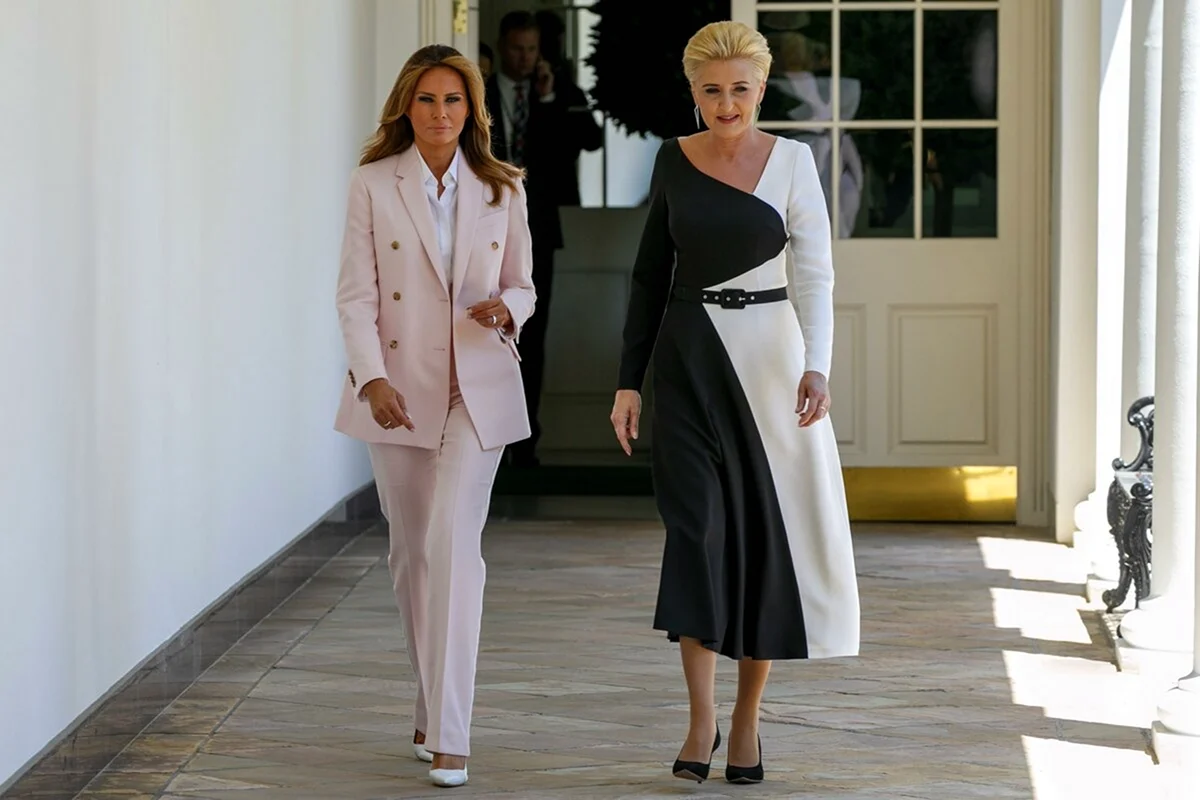 Мелания Трамп стиль
