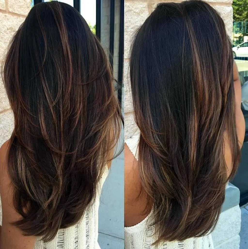 Балаяж на Каскад лесенку