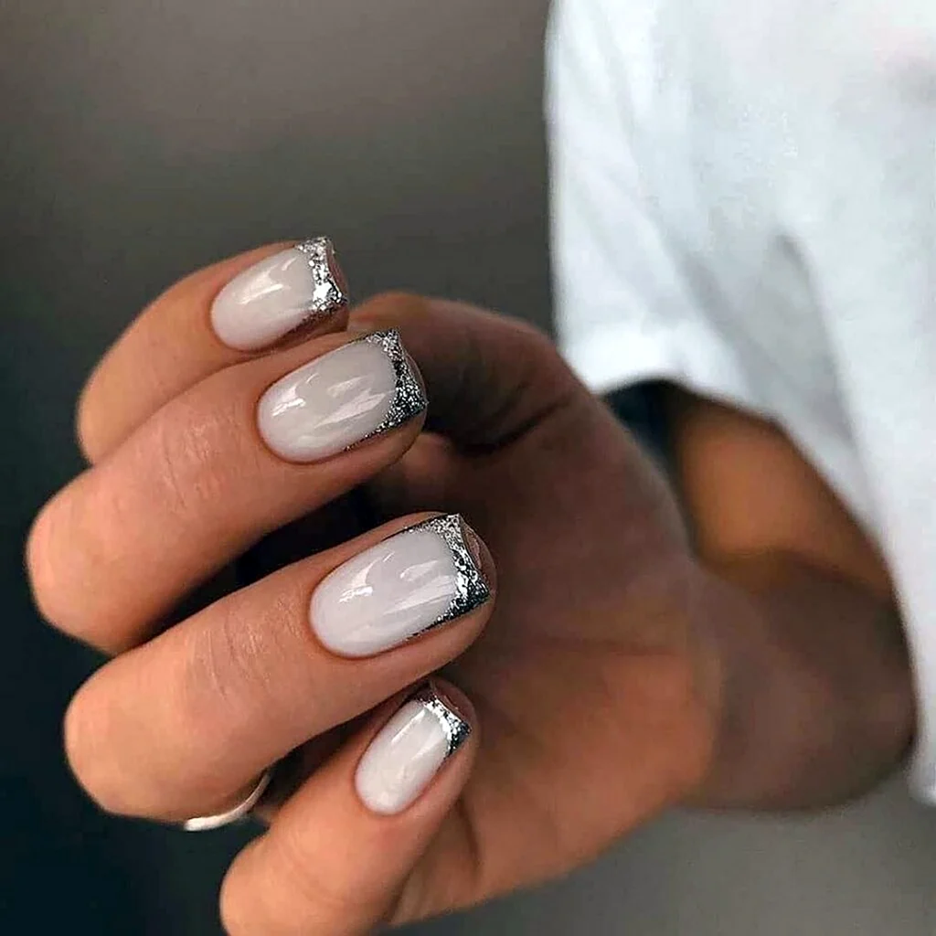 Серебристый френч