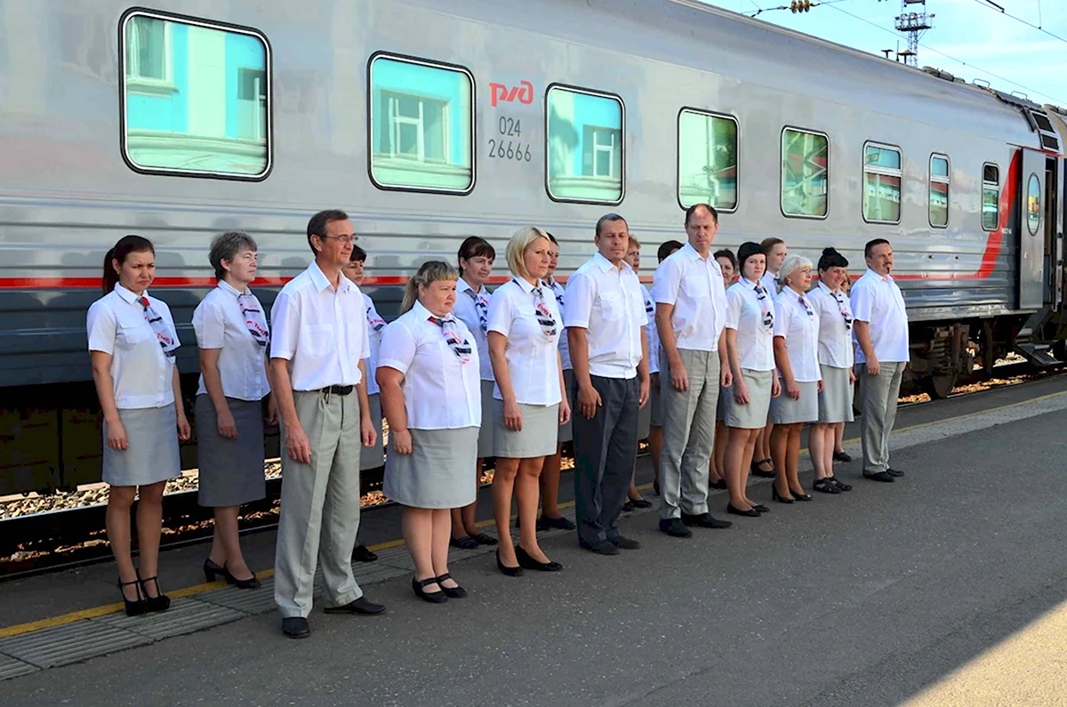 Проводники поезда Вятка