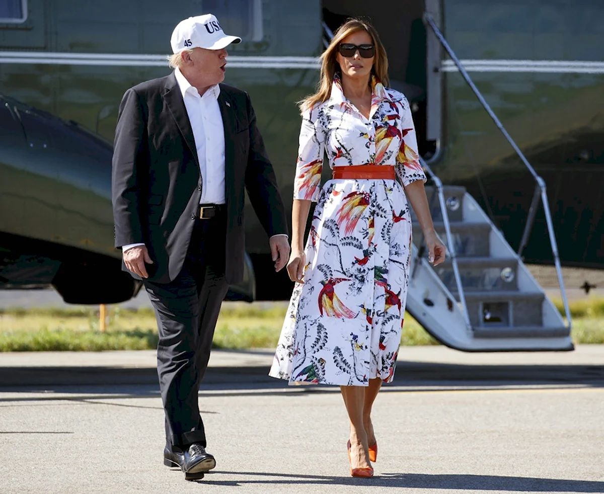 Мелания Трамп платья