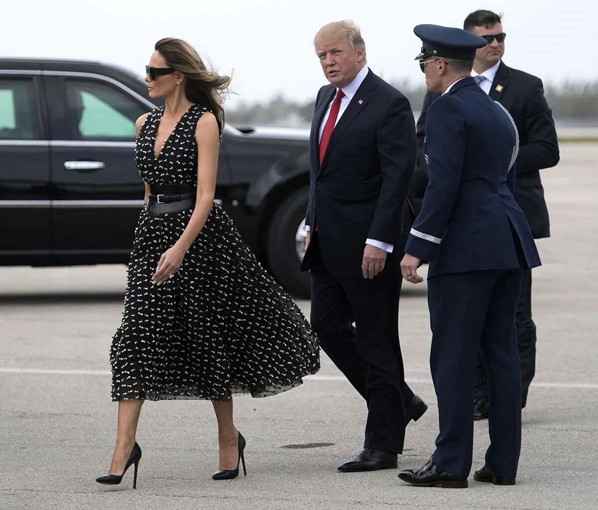 Мелания Трамп платья