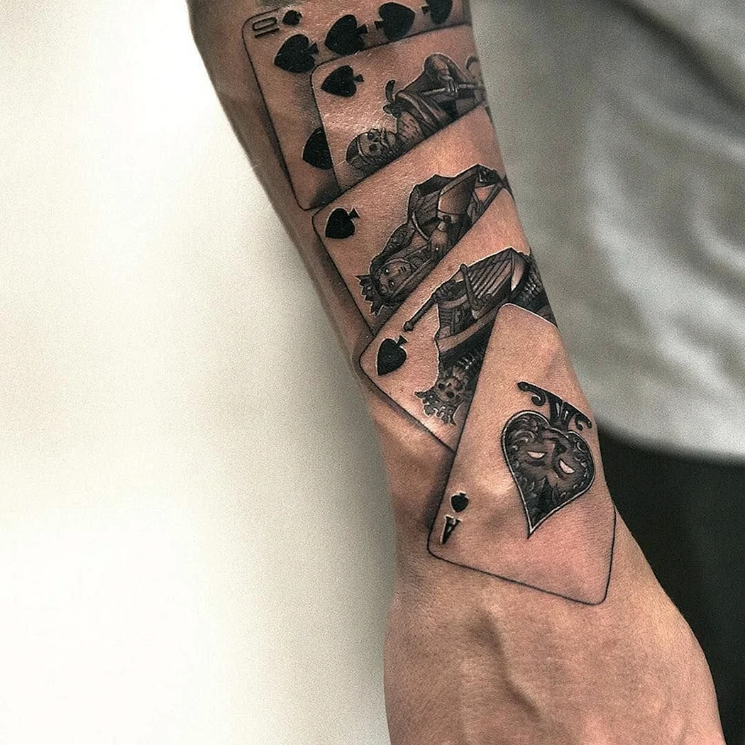 Тату на предплечье мужские небольшие