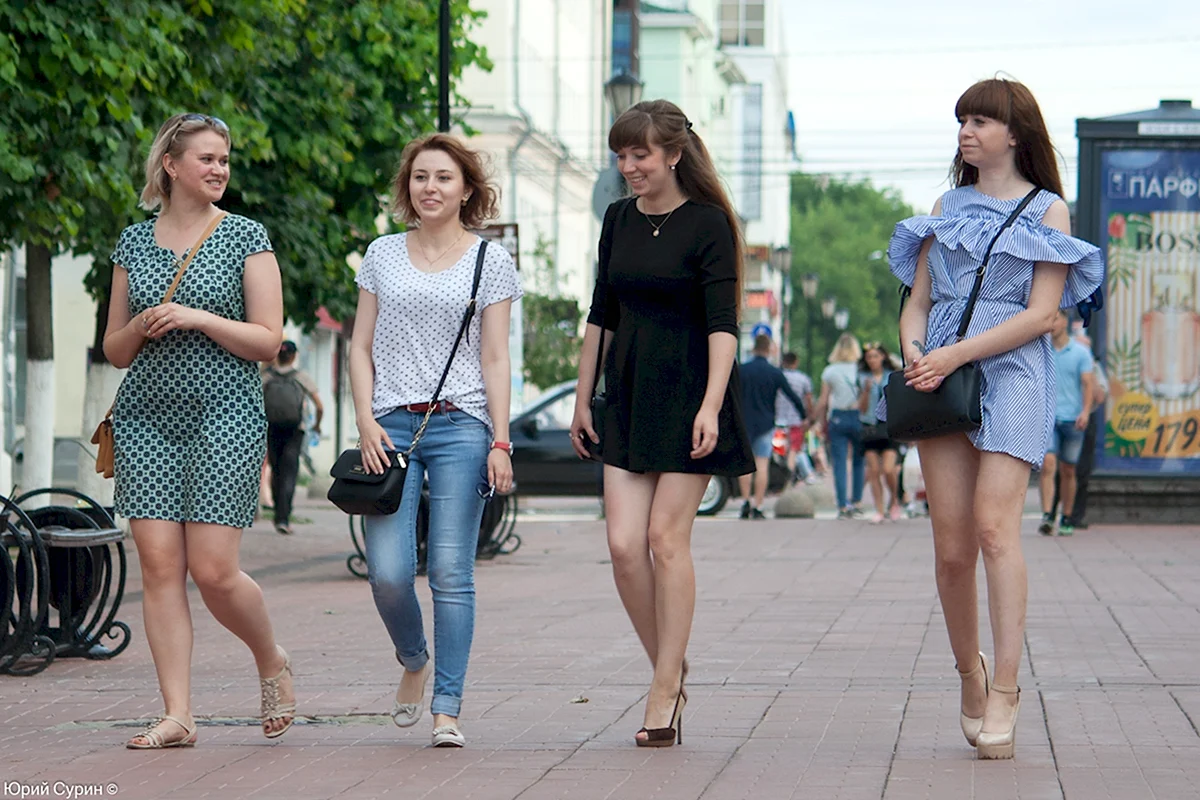 Белорусские девушки на улице