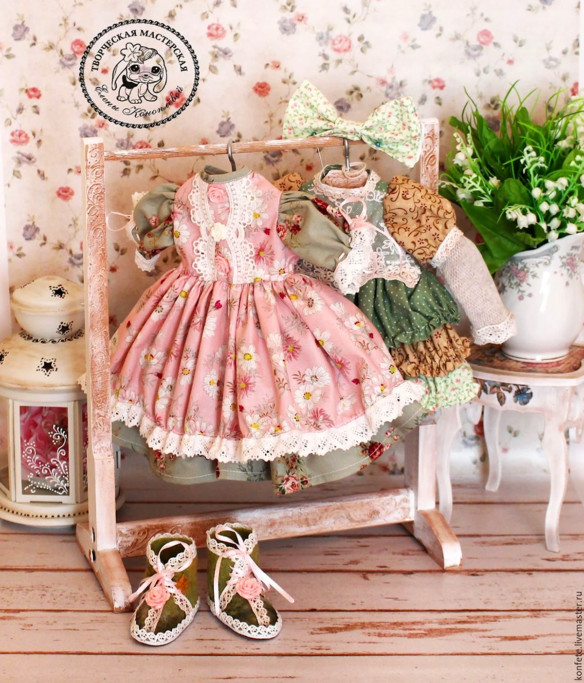 Шебби Шик Винтаж одежда