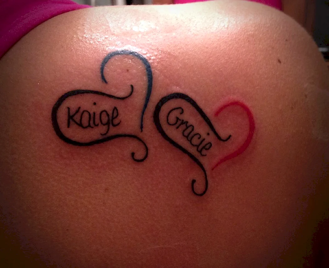 Татуировки с детскими именами