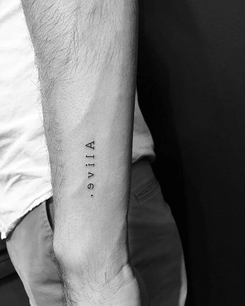 Небольшие Татуировки для мужчин