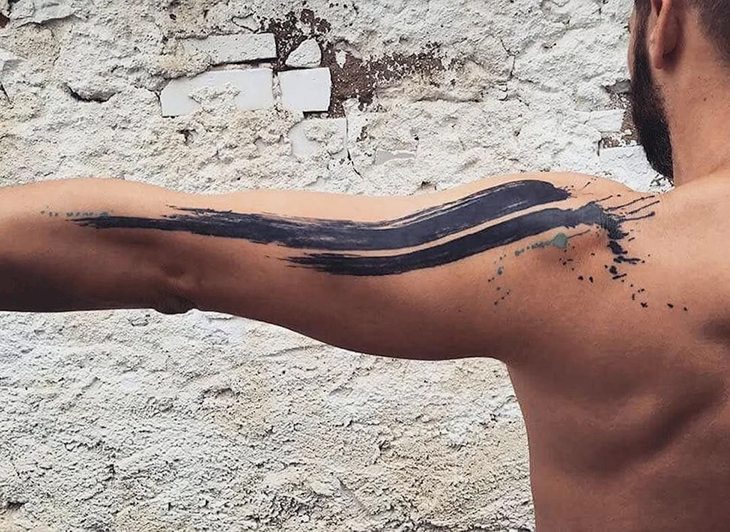 Татуировка мазки