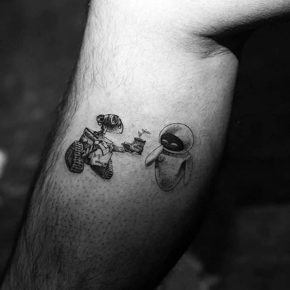 Тату Валли и ева