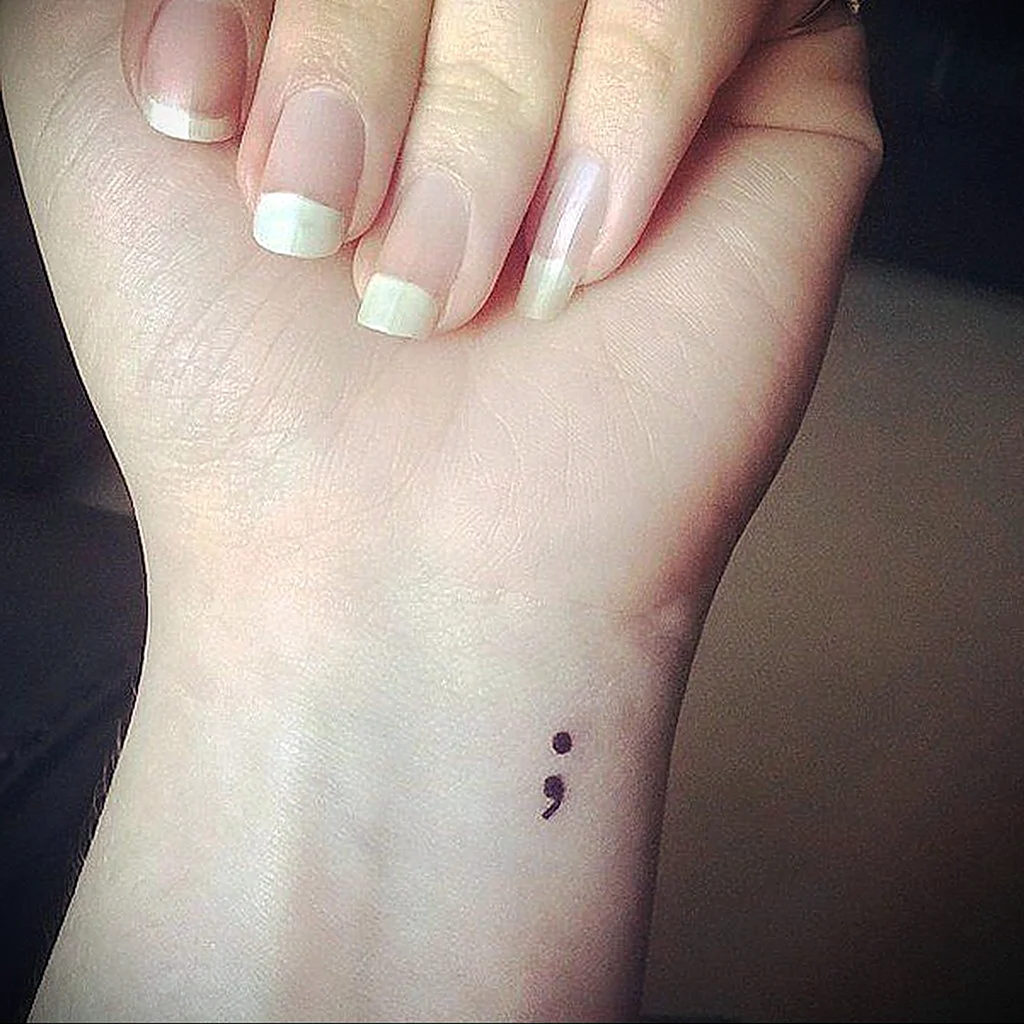 Мини тату точки