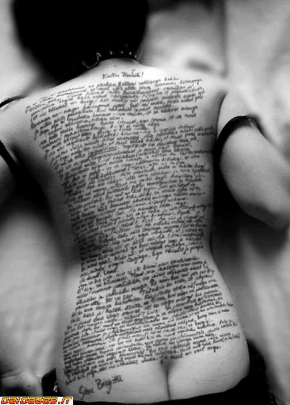 Текстовые Татуировки