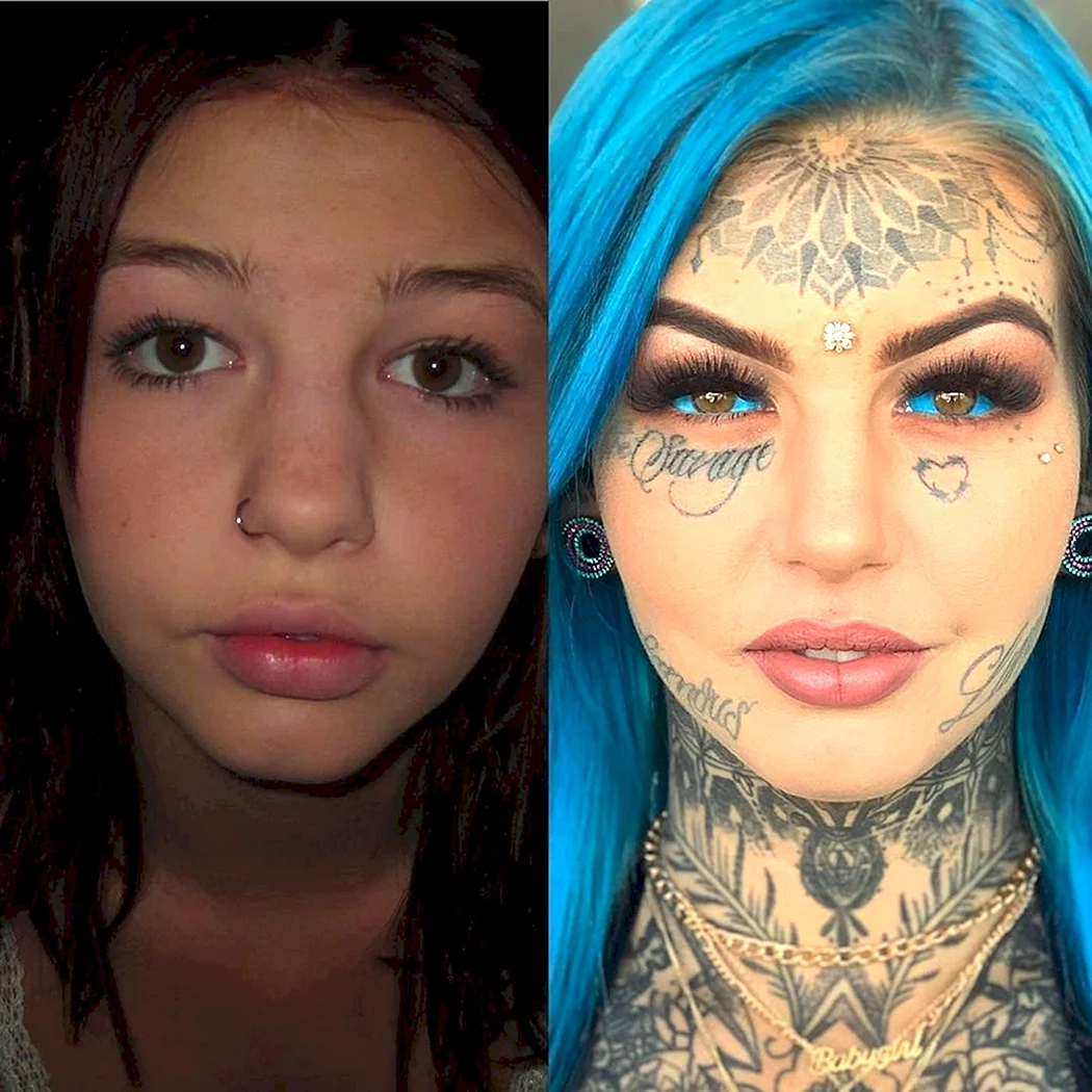 Эмбер бриана люк до татуировок