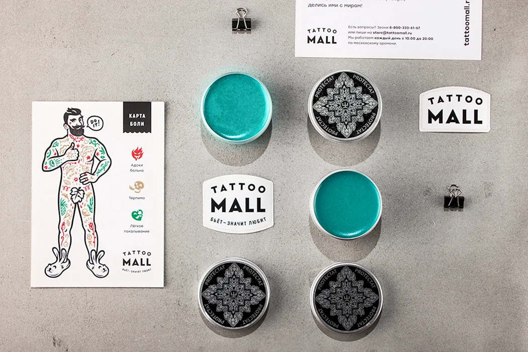 Набор для ухода за тату