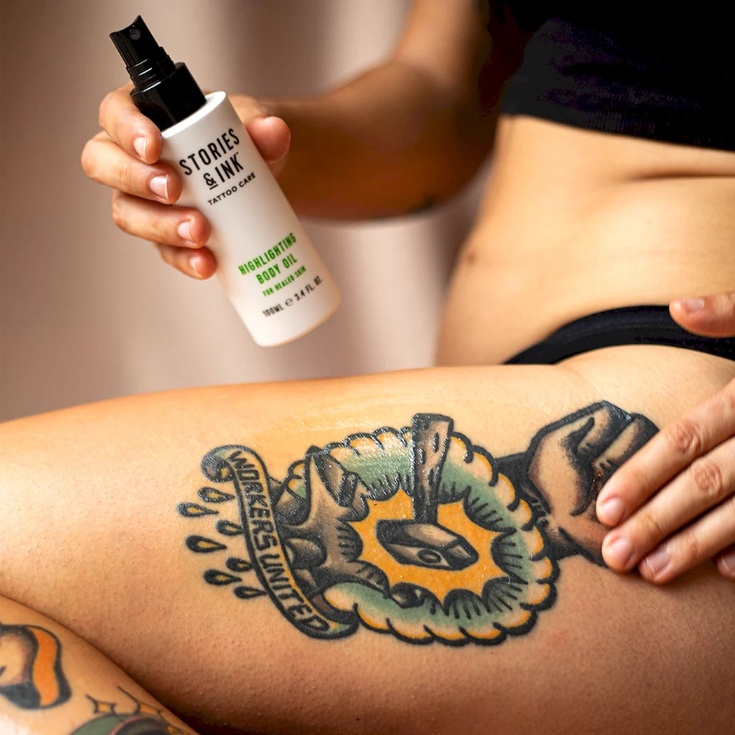 Уход за тату